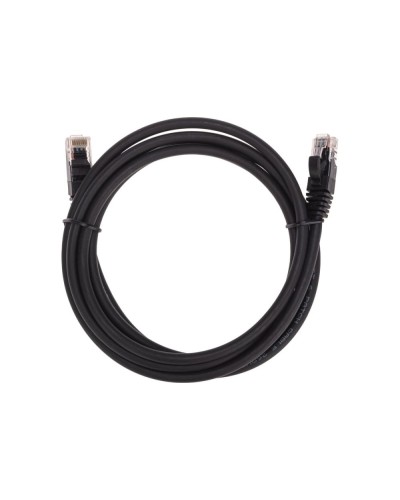 Патч-корд U/UTP, CAT 6, RJ45-RJ45, 26AWG, LSZH, черный, 2м REXANT 02-0292-2 в Уссурийске Патчкорды (медные) Pintop.ru