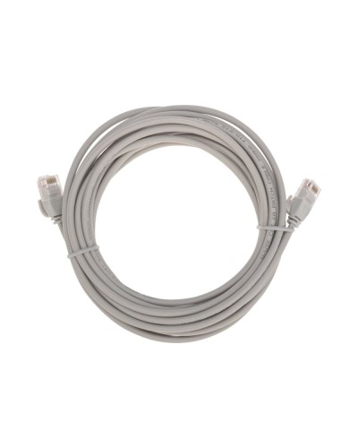 Патч-корд U/UTP, CAT 6A (10G), RJ45-RJ45, 28AWG, LSZH, серый, 5м REXANT 02-0380-5 в Уссурийске Патчкорды (медные) Pintop.ru