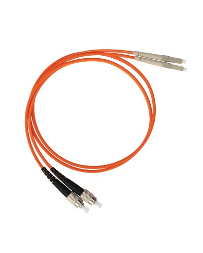 Патч-корд оптический переходной (MM), 50/125 (OM2), LC/UPC-FC/UPC, (Duplex), LSZH, 1м 50-3267 в Уссурийске Патч-корды оптические Pintop.ru