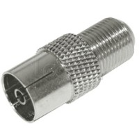 Переходник гнездо F - гнездо TV (100шт/уп) REXANT 05-4301