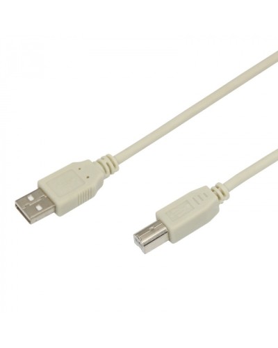 Шнур USB 2.0 (шт. USB А - шт. USB В), 1.8 М REXANT 18-1104 в Уссурийске Патч-корды и пигтейлы Pintop.ru