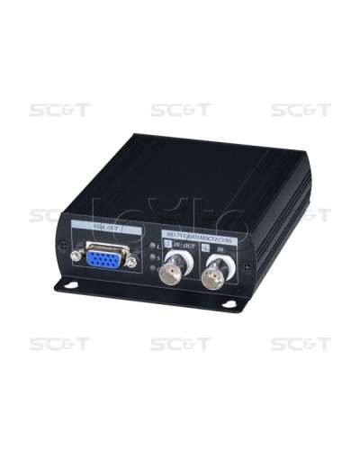 Преобразователь-разветвитель AHD/HDCVI/HDTVI в HDMI/VGA/CVBS SC&T AD001HD4 в Уссурийске Видеоусилители, Модуляторы, Делители Pintop.ru