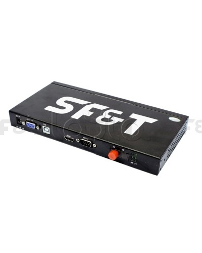 Передатчик DVI + Audio + USB + RS232 по оптоволокну SF&T SFD14A1S5T в Уссурийске Видеоусилители, Модуляторы, Делители Pintop.ru