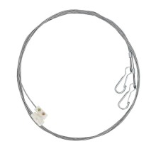 Комплект крепления для световых табло серии "Т" к потолку (трос 1м) SLT ККТ-2