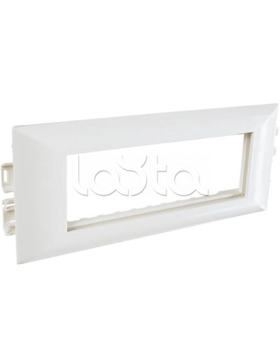 Суппорт с рамкой на 3 поста (45х45) в профиль для кабельных каналов 100х50, 105х50 SPL (100009S) в Уссурийске Аксессуары для кабель-канала Pintop.ru