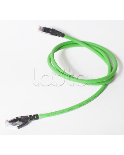 Коммутационный шнур категории 6, U/UTP, 4х2х(7х0,21), LSZH, 2м, зеленый SPL (500014) в Уссурийске Патчкорды (медные) Pintop.ru