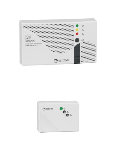 Комплект сигнализаторов на угарный и природный газ Seitron RGDCO0MP1+SGAMET в Уссурийске Технологические извещатели Pintop.ru