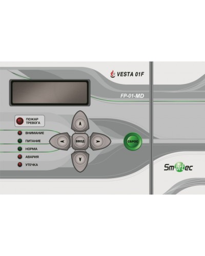 Центральный блок с ЖК дисплеем и клавиатурой Smartec FP-01-MD в Уссурийске Адресная система охранно-пожарной радиоканальной сигнализации Smartec Pintop.ru