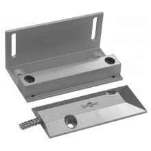 Магнитоконтактный датчик, НР, серебряный, накладной для металлических дверей, металлорукав, зазор 60 мм Smartec ST-DM141NO-SL