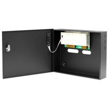 Б.б.п. 24 VDC/ 5 A; 220 VAC; корпус 330х265х75 мм (место для 2-х аккумуляторов 7Ач) Smartec ST-PS205BML-BK