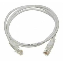 Патч-корд RJ45 - RJ45, 4 пары, UTP, категория 6, 7 м, серый TWT TWT-45-45-7.0/6-GY