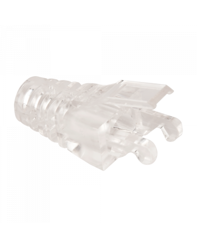 Защитные колпачки для кабеля 5,5 мм, на соединение коннектора с кабелем, прозрачные TWT (TWT-BO-5.5-XX/100) в Уссурийске Коннекторы и разъемы Pintop.ru