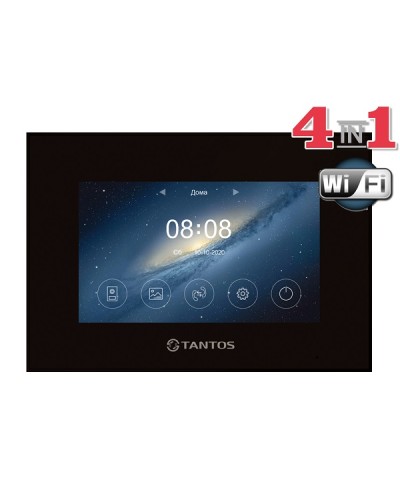 Монитор Tantos Marilyn HD Wi-Fi IPS (Black) VZ в Уссурийске Абонентские аудиоустройства Pintop.ru