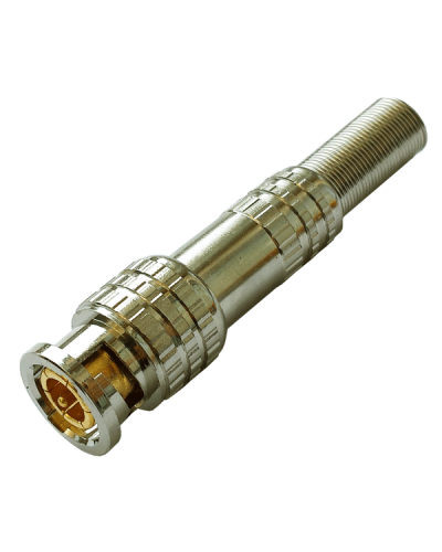 Коннектор Tantos РАЗЪЕМ TS BNC штекер под винт с пружиной, металл в Уссурийске Коннекторы Pintop.ru