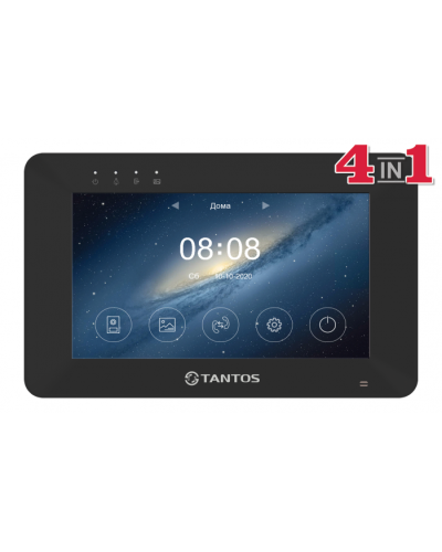 Монитор Tantos Rocky HD Wi-Fi (Black) XL в Уссурийске Абонентские IP устройства Pintop.ru