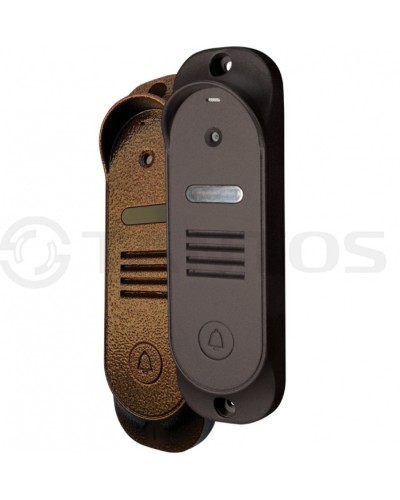 Панель вызывная антивандальная Tantos Stich (медь) в Уссурийске Вызывные видеопанели малоабонентные Pintop.ru