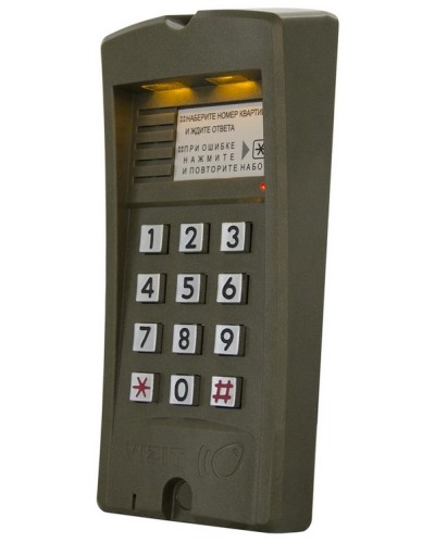 Блок вызова домофона Vizit БВД-310F в Уссурийске Блоки вызова многоабонентные Pintop.ru
