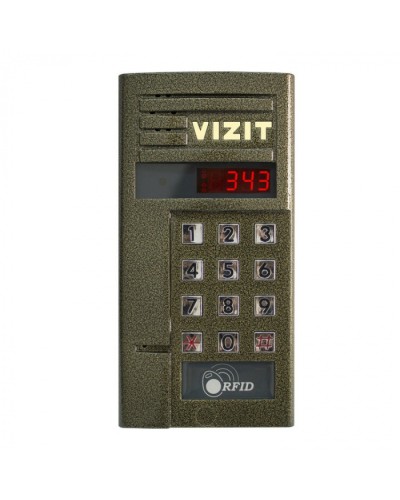 Блок вызова домофона Vizit БВД-343R в Уссурийске Блоки вызова многоабонентные Pintop.ru