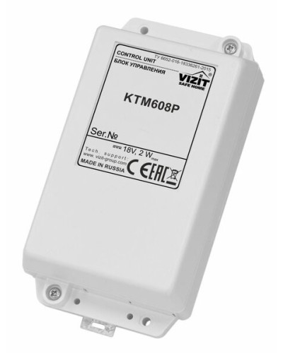 Блок управления контроллера ключей Vizit КТМ608Р в Уссурийске Блоки управления многоабонентные Pintop.ru