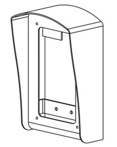 Комплект монтажный для блоков вызова БВД-406х, БВД-407х Vizit MKF-406 в Уссурийске Аксессуары для многоабонентных систем Pintop.ru