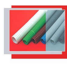 Труба гофрированная ПНД тяжелая диам 32 мм, с зондом Экопласт 21132