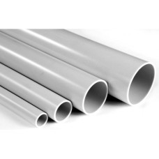 Труба гладкая HF FR диам 63 мм, без галогена, трудногорючая, цвет серый (3м) Экопласт 23063HFR