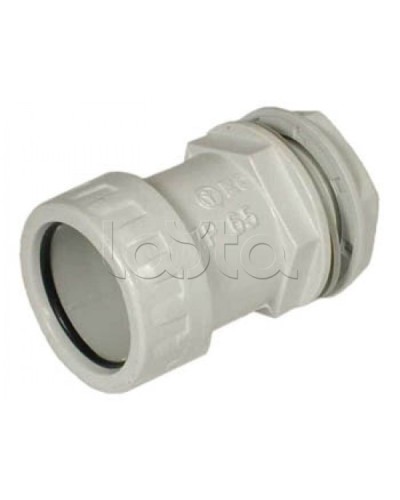 Муфта «труба-коробка» D20 мм Экопласт 42720 в Уссурийске Аксессуары для труб (ОКЛ) Экопласт Pintop.ru