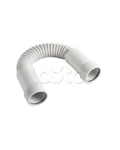 ТТ16 Поворот гибкий гофрированный труба-труба D16 мм (1уп=20шт) Экопласт (44316-20) в Уссурийске Повороты, муфты, тройники Pintop.ru
