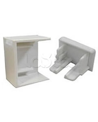 Заглушка для кабель-канала МЕХ, для сечения 40x40, огнестойкость E15-E110 Экопласт 72809-E110 в Уссурийске Аксессуары для кабель-канала Pintop.ru