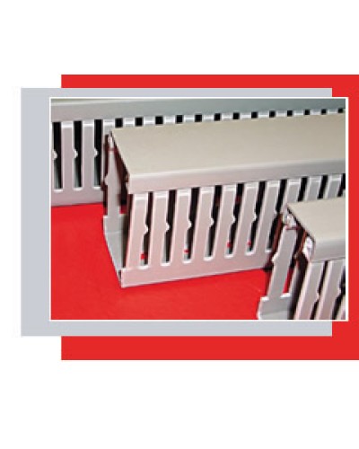 Короб перфорированный 60х80 мм (серый) Экопласт СР-Е114 в Уссурийске Кабель-канал Pintop.ru