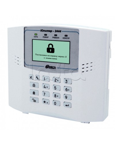 Устройство оконечное объектовое Элеста Юпитер-2444 (УОО Юпитер-4 IP/GPRS, ЖК-экран) в Уссурийске Приемно-контрольные приборы Pintop.ru