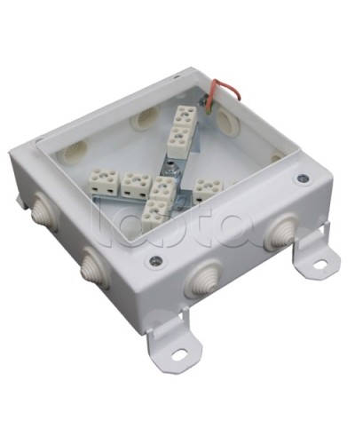 Коробка монтажная огнестойкая Гефест КМ-О (16к*6,0)-IP66 1515, 8 вводов 150х150х60 в Уссурийске Распределительные коробки Pintop.ru