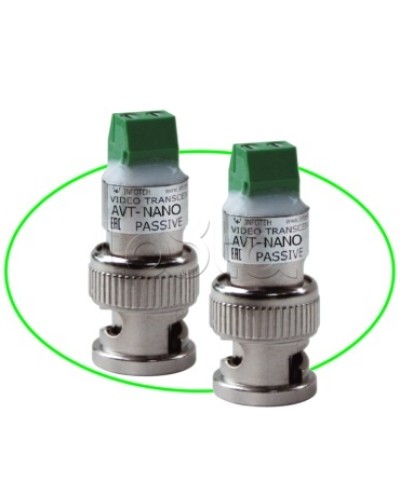 Комплект пассивных приемопередатчиков Инфотех AVT-Nano Passive M в Уссурийске Видеоусилители, Модуляторы, Делители Pintop.ru