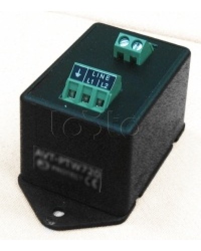 Трансформатор изолирующий с грозозащитой для витой пары Инфотех AVT-PTW720 в Уссурийске Видеоусилители, Модуляторы, Делители Pintop.ru