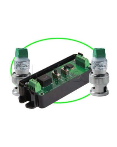 Комплект для передачи видеосигналов ИНФОТЕХ AVT-Trinano S в Уссурийске Видеоусилители, Модуляторы, Делители Pintop.ru