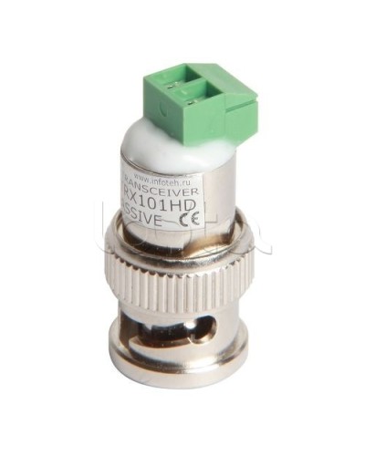 Приемопередатчик AHD/CVI/TVI видеосигнала миниатюрный пассивный Инфотех AVT-TRX101HD в Уссурийске Видеоусилители, Модуляторы, Делители Pintop.ru