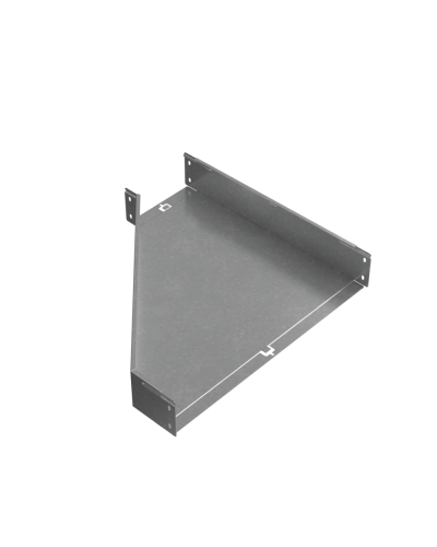 Переходник правый 100х200-600 мм ПЛЮС HD КМ-Профиль (PDplus100-200-600-R HD) в Уссурийске Аксессуары для лотков Pintop.ru