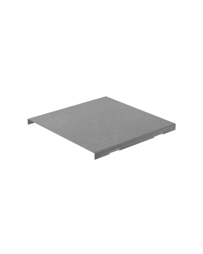 Крышка на угол внешний вертикальный 100х200 мм с разворотом трассы на 180 гр. ПЛЮС INOX304 КМ-Профиль (KVLTDplus90-100-200 INOX304) в Уссурийске Аксессуары для лотков Pintop.ru