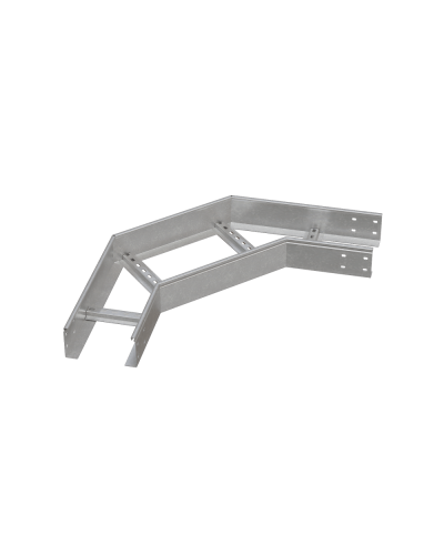 Угол лестничный горизонтальный 90 гр. 100х200х1,5 мм INOX304 N КМ-Профиль (LGL90-100-200-1.5 INOX304 N) в Уссурийске Аксессуары для лотков Pintop.ru