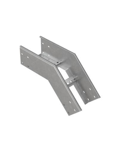 Угол лестничный вертикальный внешний 45 гр. 150х300х2,0 мм HD85 N КМ-профиль (LVL45-150-300-2.0 HD85 N) в Уссурийске Аксессуары для лотков Pintop.ru