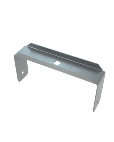 Скоба для подвеса на шпильке 300 мм INOX304 КМ-Профиль (SPS300 INOX304) в Уссурийске Держатели, клипсы, скобы Pintop.ru