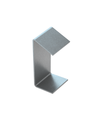 Распорка для швеллера 50х50х4,0 мм (под основание 120 мм) КМ-профиль (RP41-114-2.5) в Уссурийске Аксессуары для лотков Pintop.ru