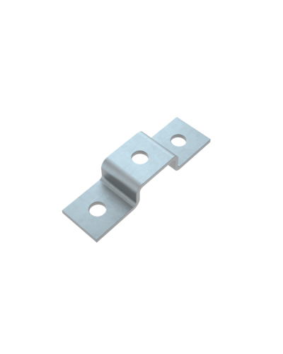 Прямоугольная скоба для страт-профиля 41х21 мм HD КМ-Профиль (PS41-21 HD) в Уссурийске Держатели, клипсы, скобы Pintop.ru