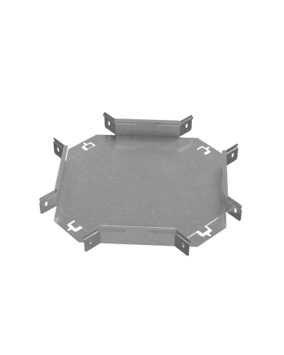 Х-разветвитель 50х150 мм ПЛЮС HD85 КМ-профиль (XDplus50-150 HD85) в Уссурийске Аксессуары для лотков Pintop.ru