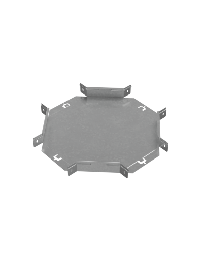 Х-разветвитель 50х200 мм ПЛЮС КМ-Профиль (XDplus50-200) в Уссурийске Аксессуары для лотков Pintop.ru