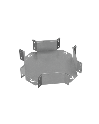 Х-разветвитель 100х150 мм ПЛЮС КМ-Профиль (XDplus100-150) в Уссурийске Аксессуары для лотков Pintop.ru