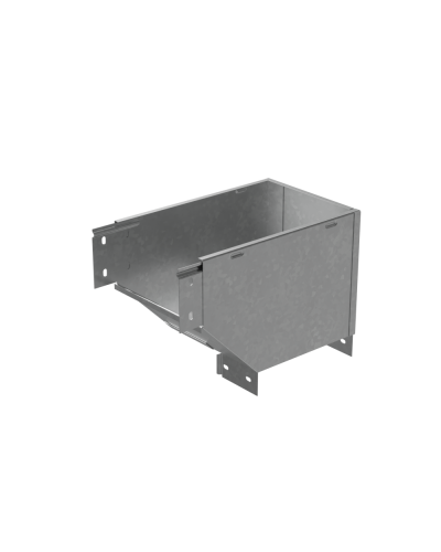 Угол вертикальный внешний R 100х200 мм с разворотом трассы на 90 гр. ПЛЮС HD КМ-Профиль (VLPDplus90-100-200-R HD) в Уссурийске Аксессуары для лотков Pintop.ru