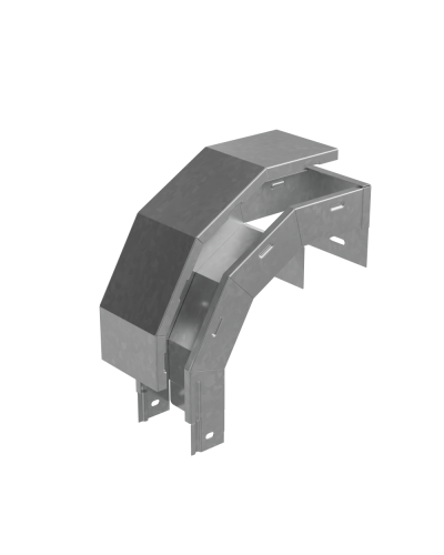 Т-ответвитель крышка верт. вниз 50х500х200 мм ПЛЮС INOX304 КМ-Профиль (OKTDplus50-500-200 INOX304) в Уссурийске Аксессуары для лотков Pintop.ru