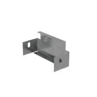 Заглушка лотка 50х400 мм "ПЛЮС" INOX304 КМ-Профиль (ZUplus50-400 INOX304)