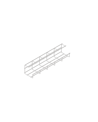G-образный проволочный лоток 110х115 L3000 мм КМ-Профиль (PLG110-115-3000) в Уссурийске Кабельные лотки Pintop.ru